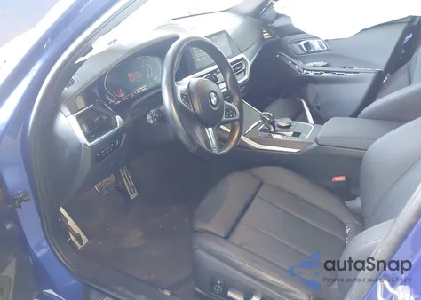 2021 BMW 330I z USA, uszkodzony, nr VIN 3MW5R1J04M8C12392